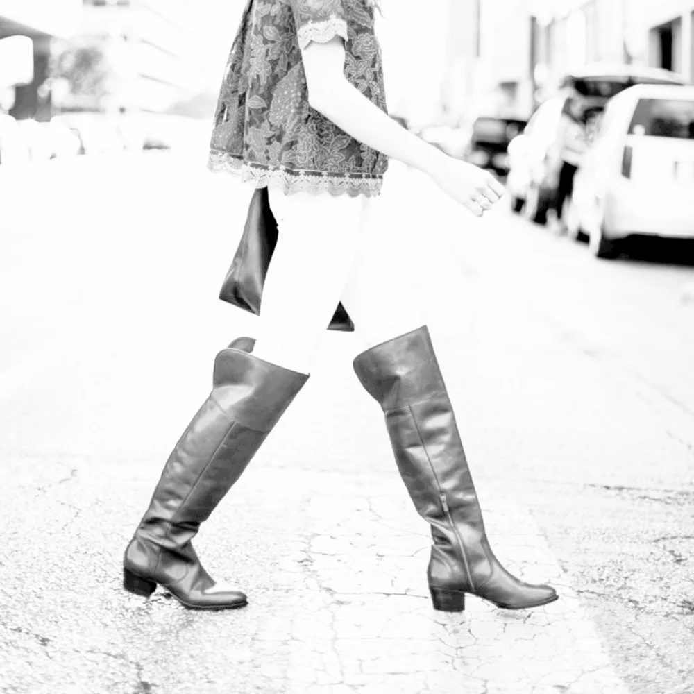 Chic & Beautiful Frye OTK Oiled Suede Boots